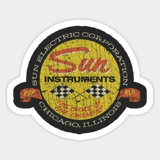 Sun Instruments 1931 Sticker